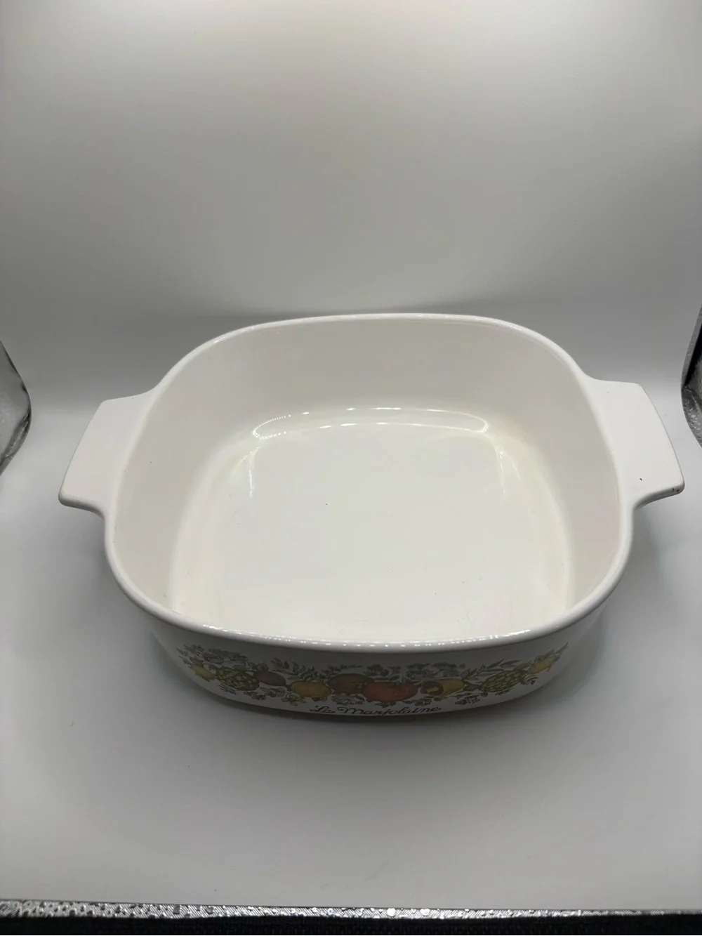 Vintage Corning Ware Spice of Life “La Marjolaine” 2-Quart Covered Casserole